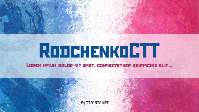 RodchenkoCTT example