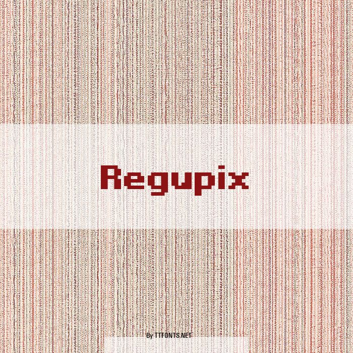 Regupix example