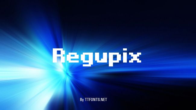 Regupix example