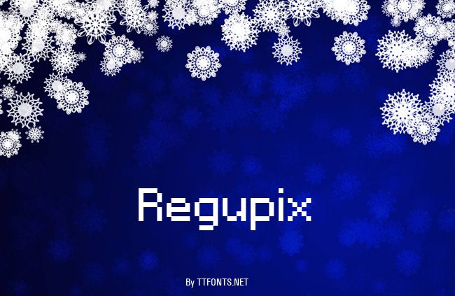 Regupix example