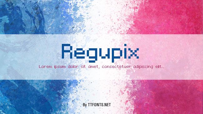Regupix example