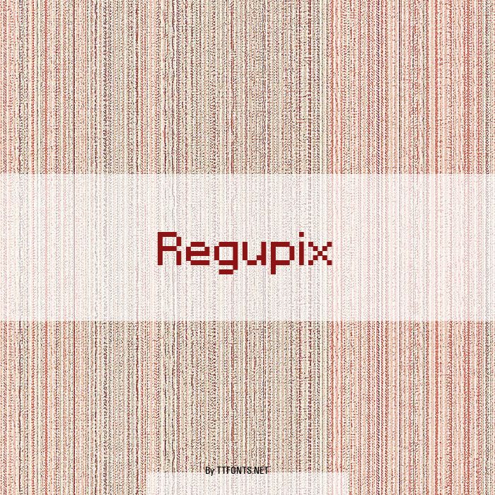 Regupix example