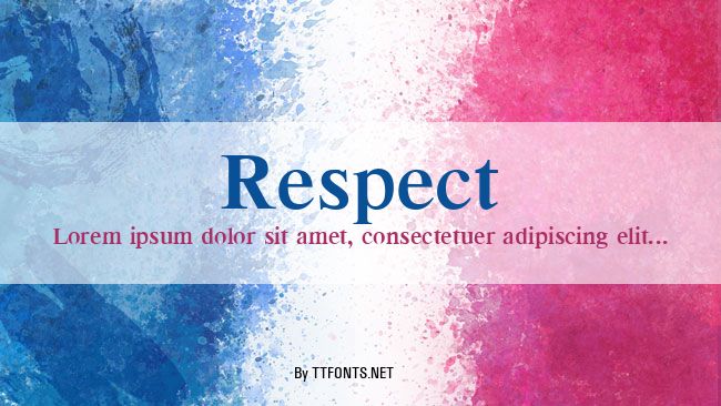 Respect example