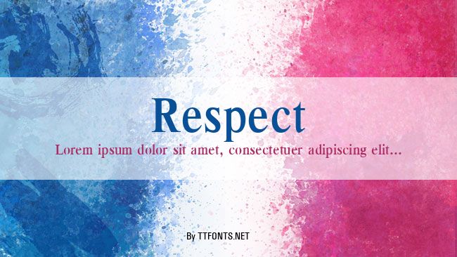 Respect example
