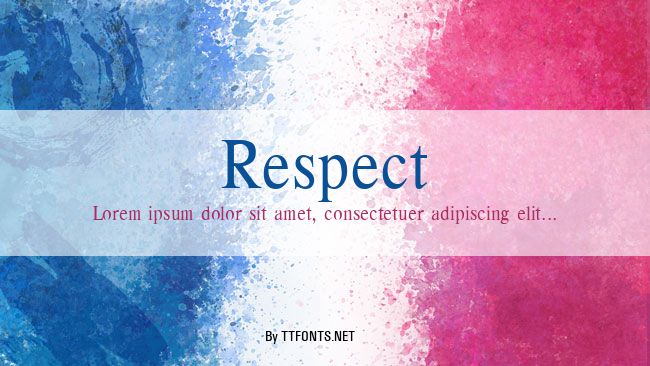 Respect example