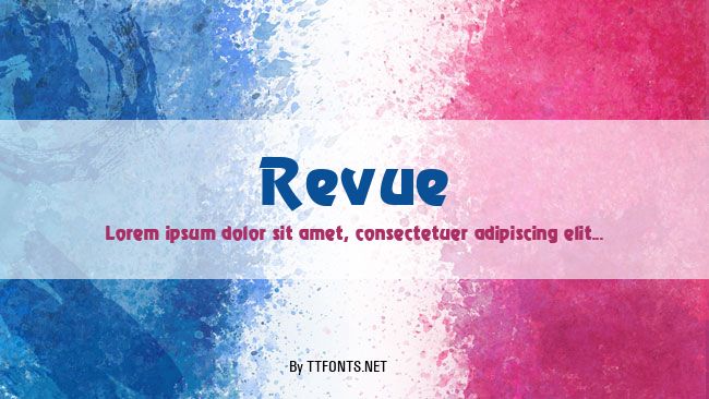 Revue example