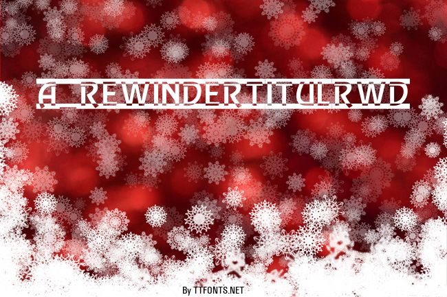 a_RewinderTitulRwD example