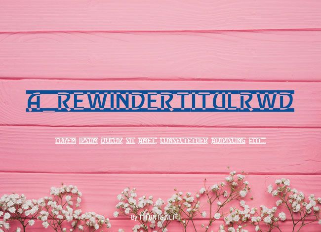a_RewinderTitulRwD example