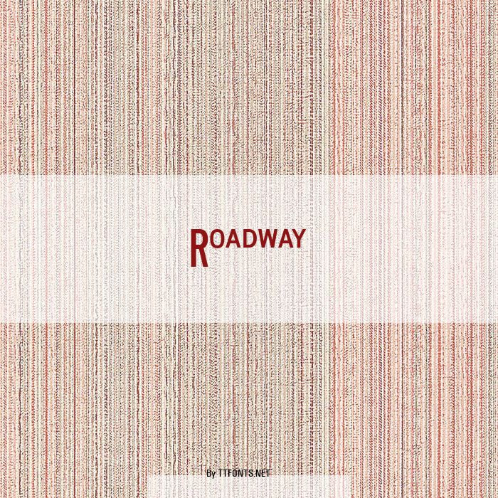 Roadway example
