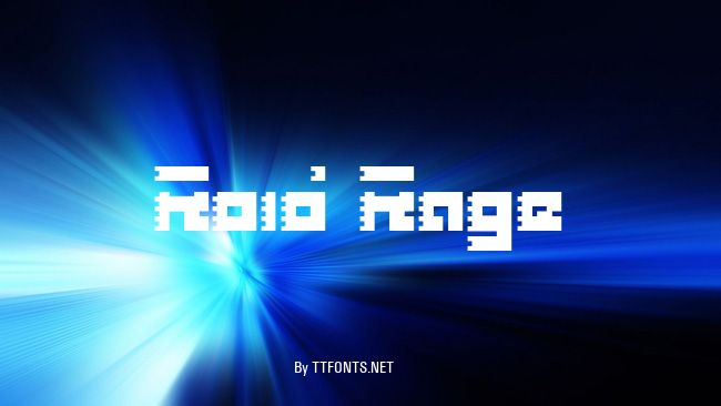 Roid Rage example