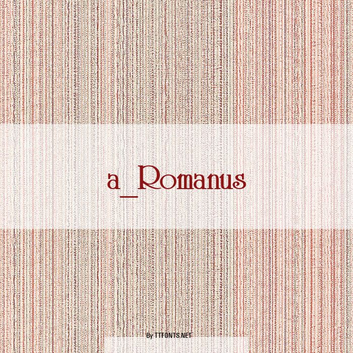 a_Romanus example