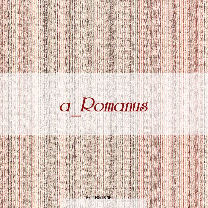 a_Romanus example