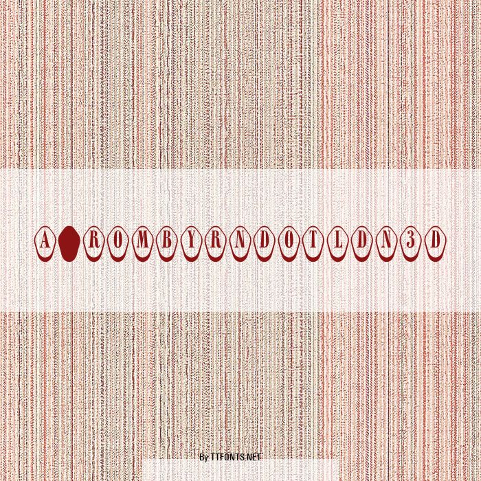 a_RombyRndOtlDn3D example