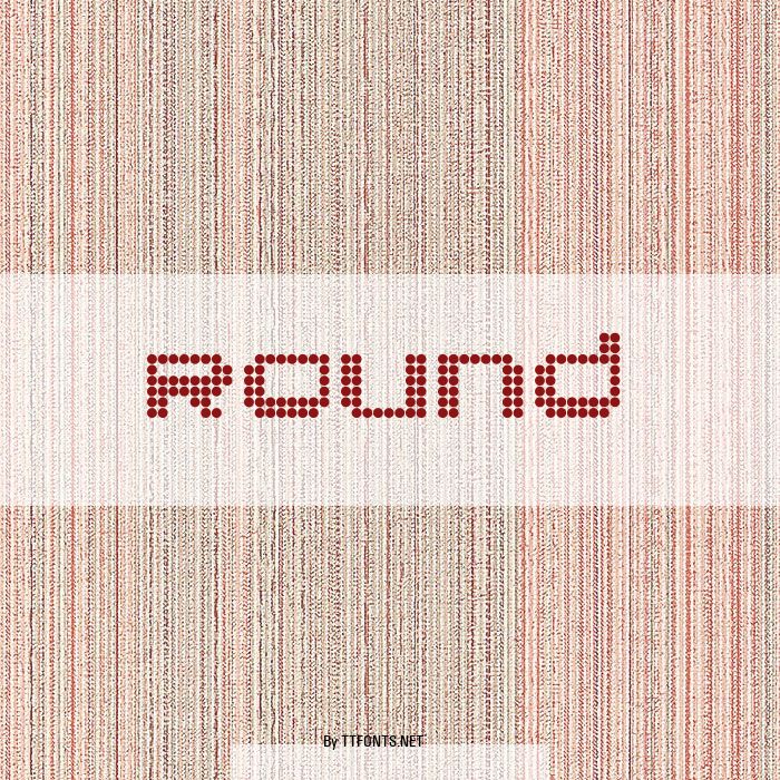 Round example