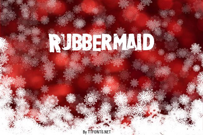 Rubbermaid example
