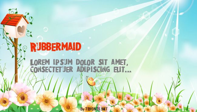Rubbermaid example