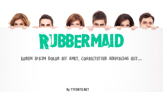 Rubbermaid example