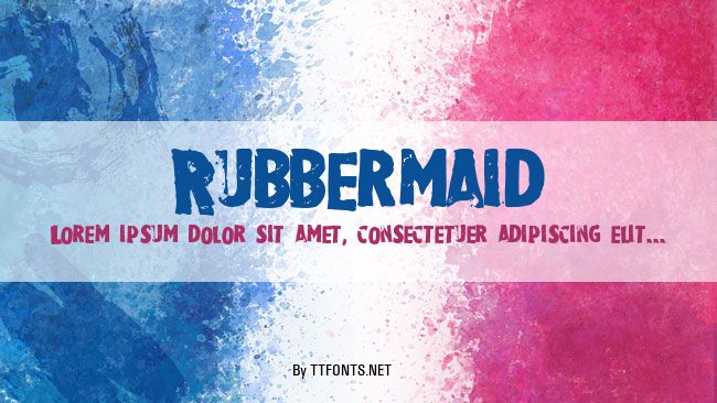 Rubbermaid example