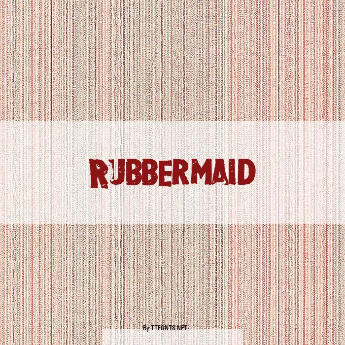 Rubbermaid example