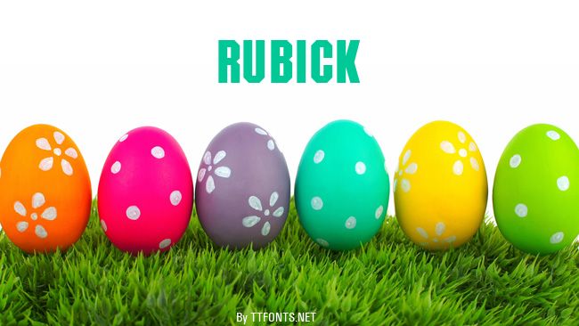 RUBICK example