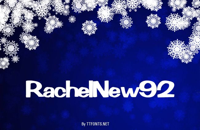 RachelNew92 example