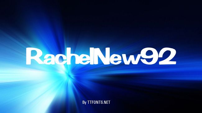 RachelNew92 example