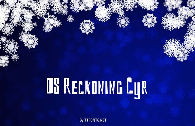DS Reckoning Cyr example