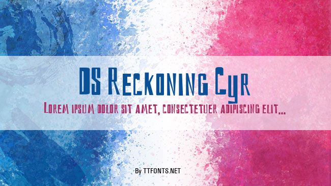 DS Reckoning Cyr example