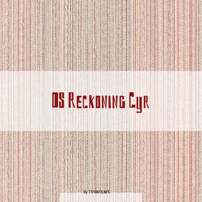 DS Reckoning Cyr example