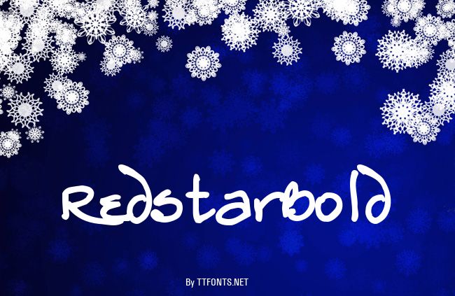 RedstarBold example