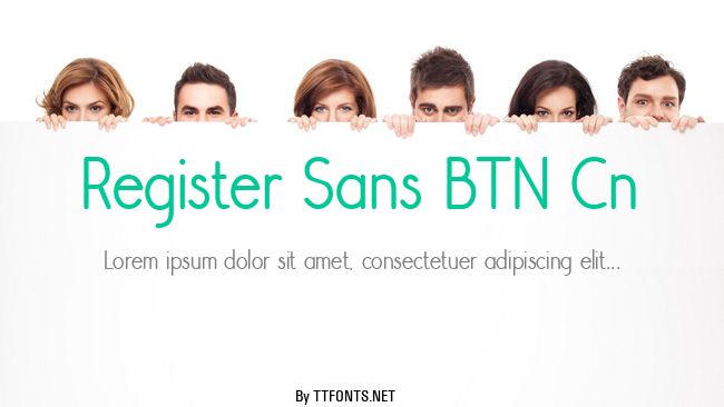 Register Sans BTN Cn example