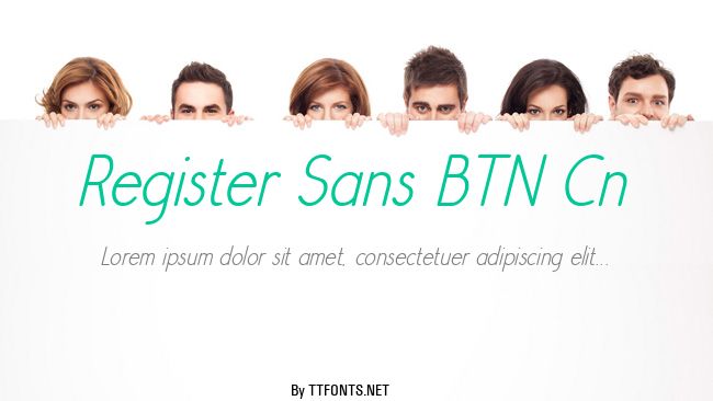 Register Sans BTN Cn example