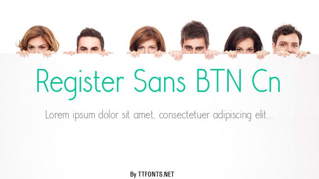 Register Sans BTN Cn example