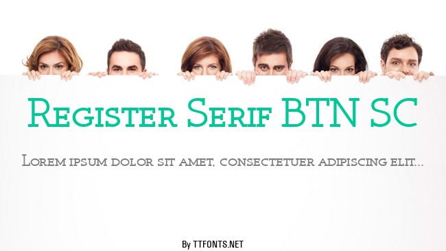 Register Serif BTN SC example