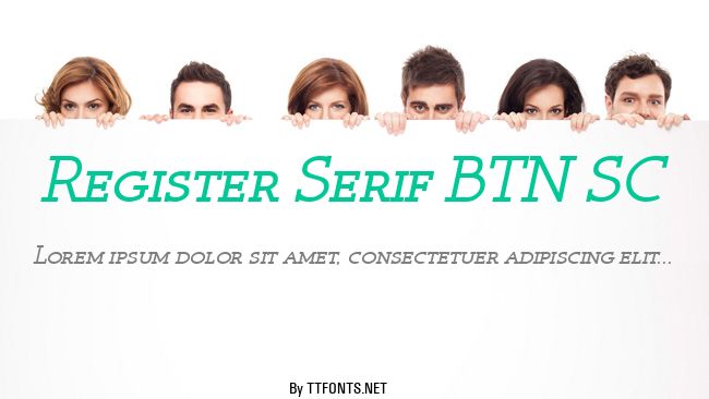 Register Serif BTN SC example