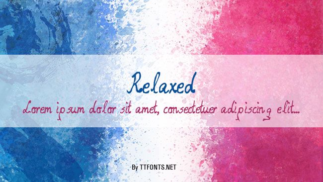 Relaxed example