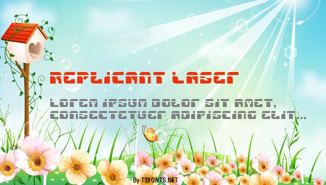 Replicant Laser example