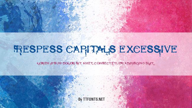 Respess Capitals Excessive example
