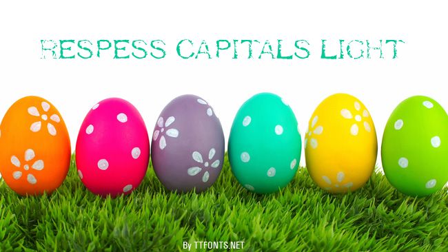 Respess Capitals Light example