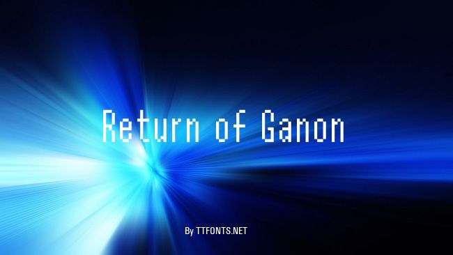 Return of Ganon example