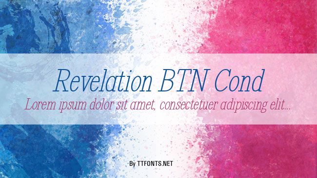 Revelation BTN Cond example