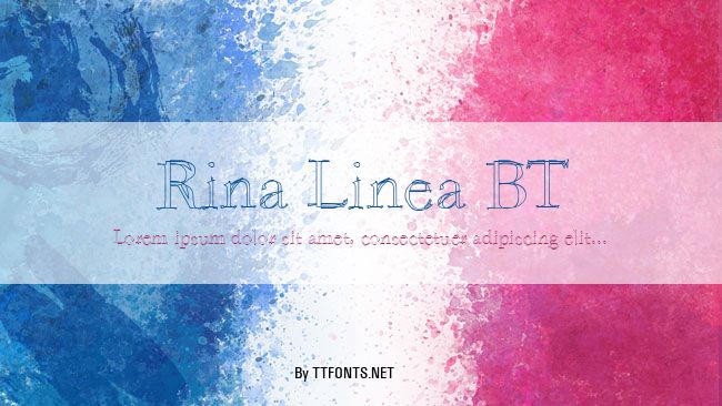 Rina Linea BT example