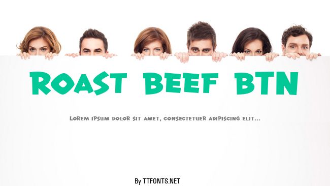 Roast Beef BTN example