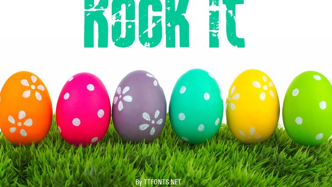 Rock it example