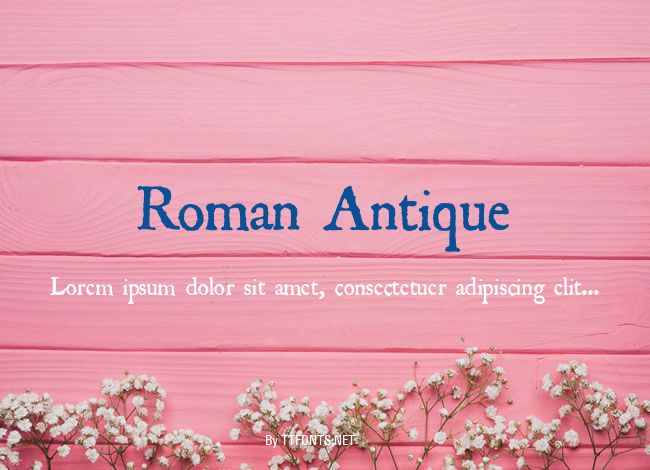 Roman Antique example