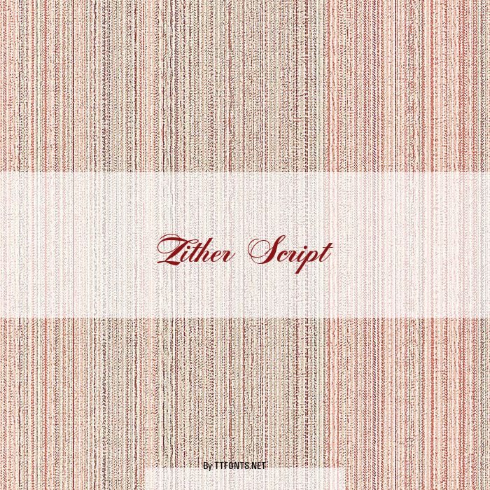 Zither Script example