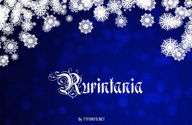 Rurintania example