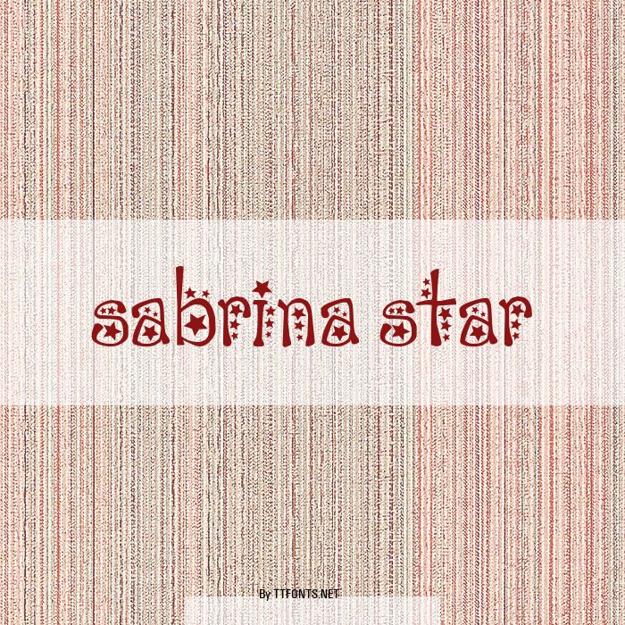 sabrina star example