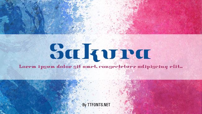 Sakura example
