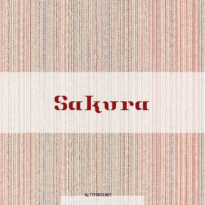 Sakura example